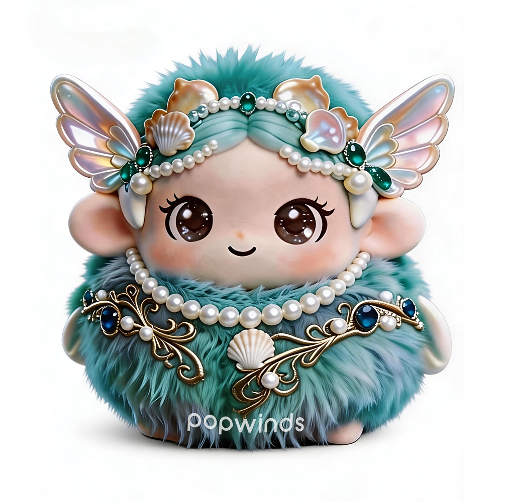 Green Fairy Winged Doll (Car Accessory)